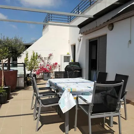Penthouse Spanje Met Zeezicht Atico Apartman